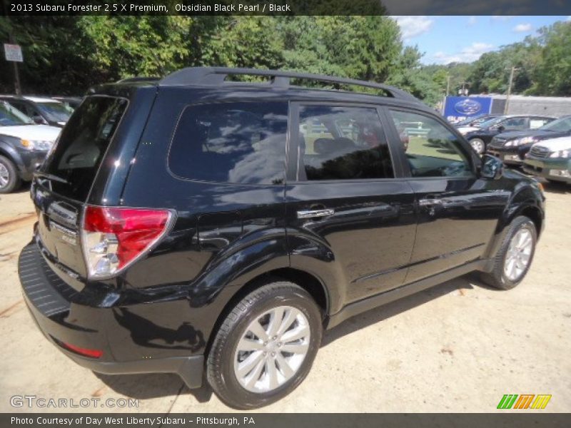 Obsidian Black Pearl / Black 2013 Subaru Forester 2.5 X Premium
