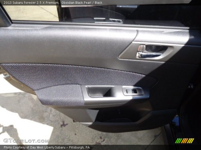 Obsidian Black Pearl / Black 2013 Subaru Forester 2.5 X Premium