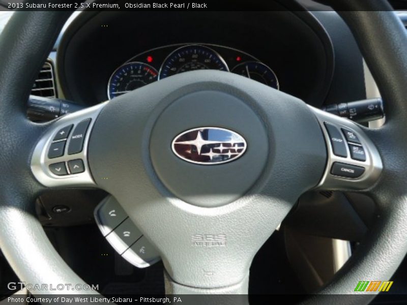 Obsidian Black Pearl / Black 2013 Subaru Forester 2.5 X Premium
