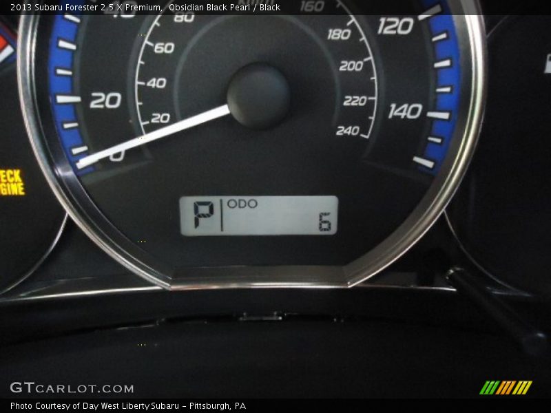 Obsidian Black Pearl / Black 2013 Subaru Forester 2.5 X Premium