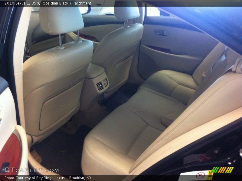 Obsidian Black / Parchment 2010 Lexus ES 350