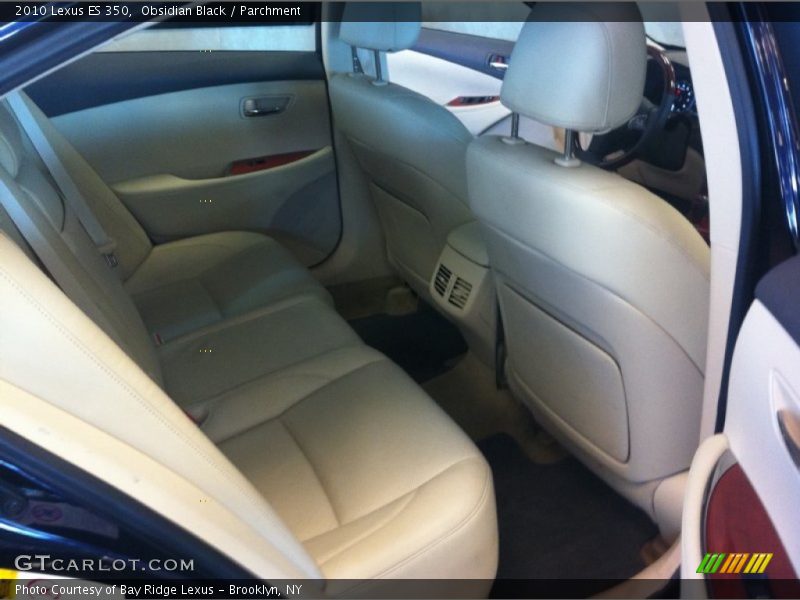 Obsidian Black / Parchment 2010 Lexus ES 350
