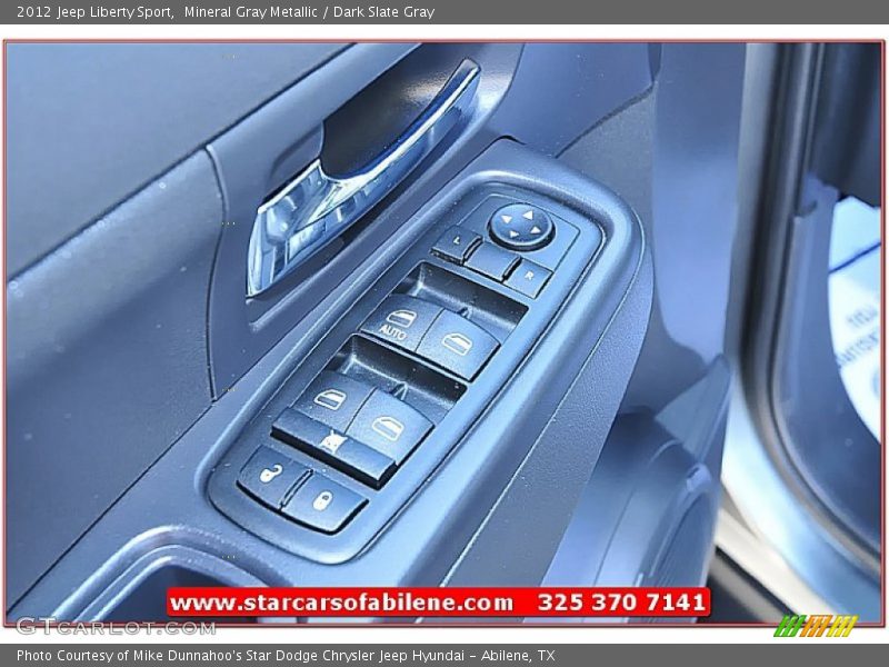 Mineral Gray Metallic / Dark Slate Gray 2012 Jeep Liberty Sport