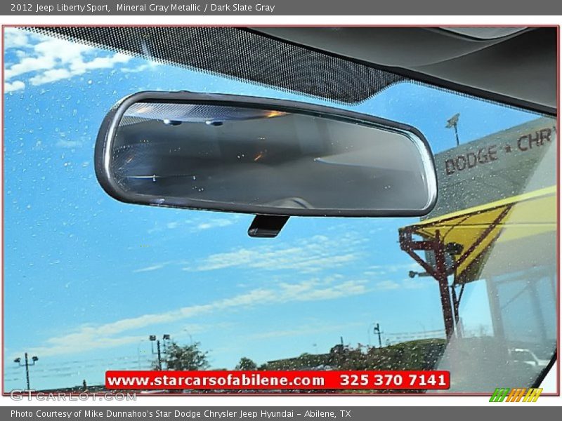 Mineral Gray Metallic / Dark Slate Gray 2012 Jeep Liberty Sport