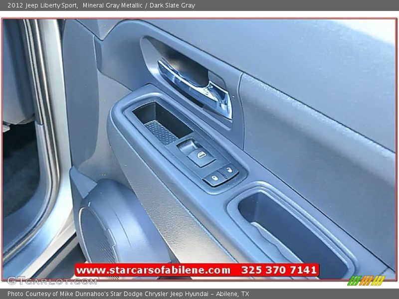 Mineral Gray Metallic / Dark Slate Gray 2012 Jeep Liberty Sport