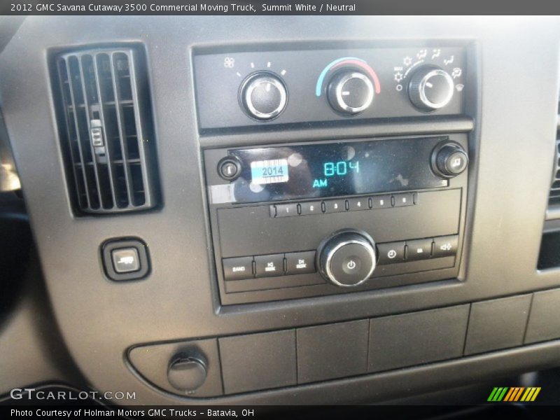 Summit White / Neutral 2012 GMC Savana Cutaway 3500 Commercial Moving Truck