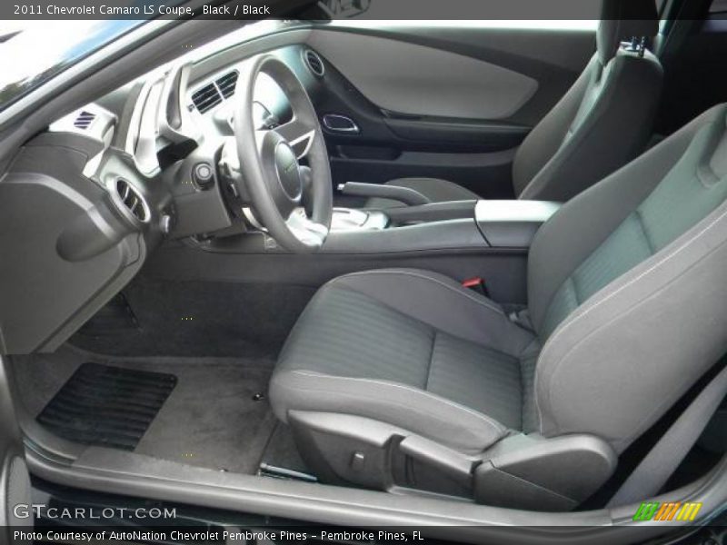 Black / Black 2011 Chevrolet Camaro LS Coupe