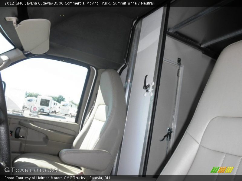 Summit White / Neutral 2012 GMC Savana Cutaway 3500 Commercial Moving Truck