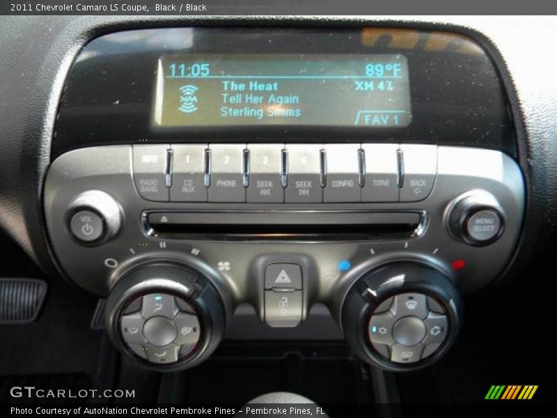 Black / Black 2011 Chevrolet Camaro LS Coupe