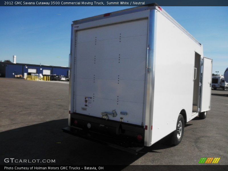 Summit White / Neutral 2012 GMC Savana Cutaway 3500 Commercial Moving Truck