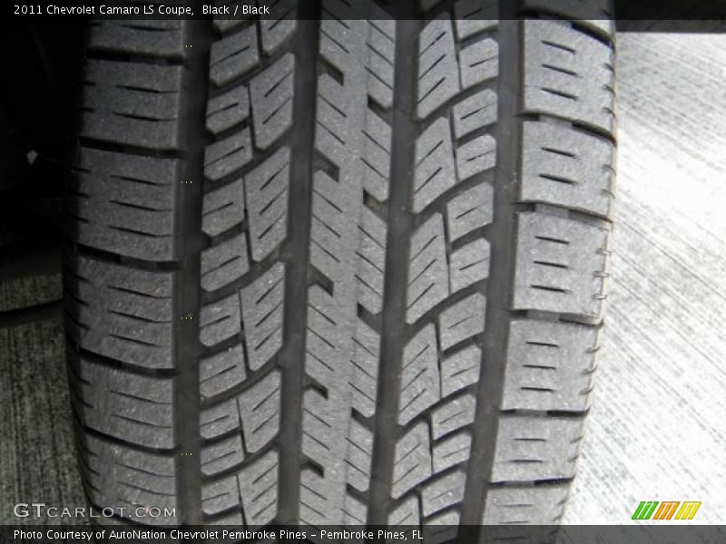 Black / Black 2011 Chevrolet Camaro LS Coupe
