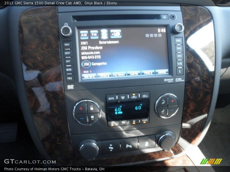 Onyx Black / Ebony 2013 GMC Sierra 1500 Denali Crew Cab AWD