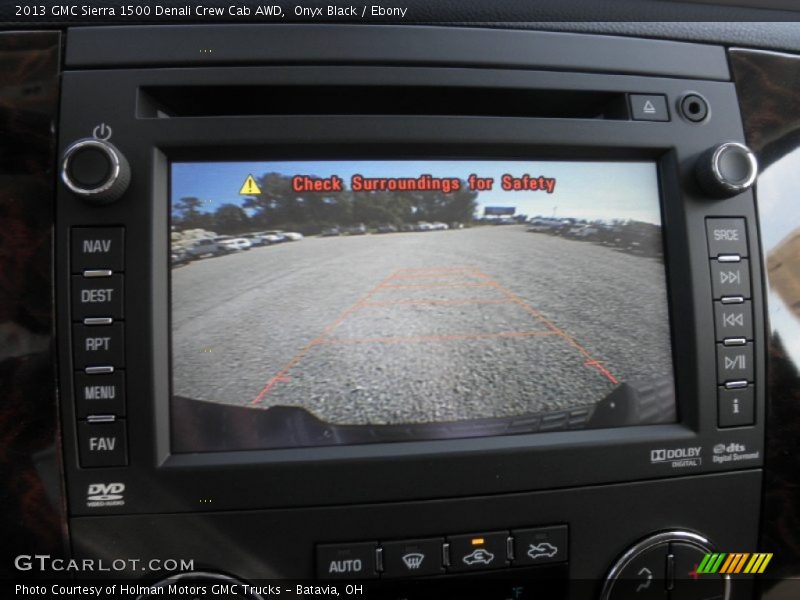 Onyx Black / Ebony 2013 GMC Sierra 1500 Denali Crew Cab AWD