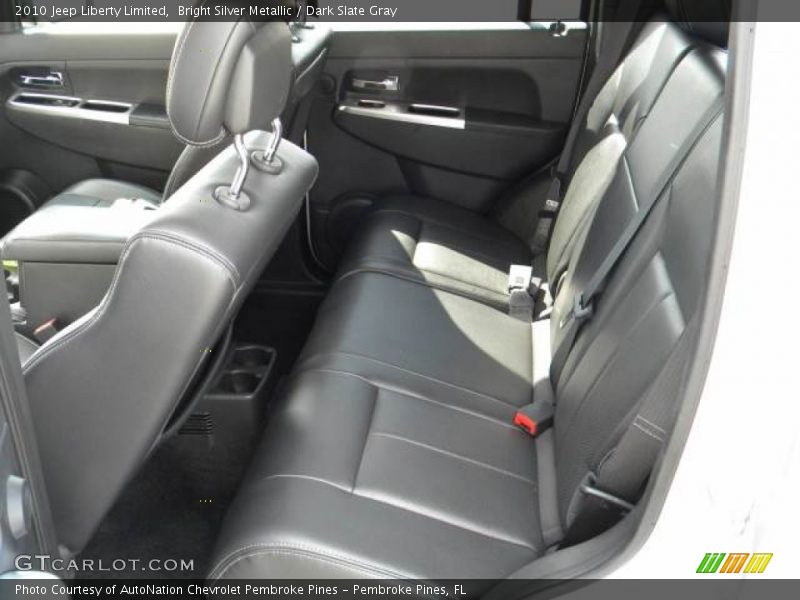 Bright Silver Metallic / Dark Slate Gray 2010 Jeep Liberty Limited