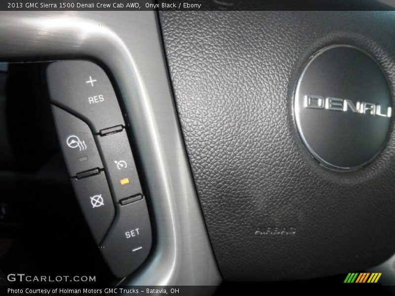 Onyx Black / Ebony 2013 GMC Sierra 1500 Denali Crew Cab AWD