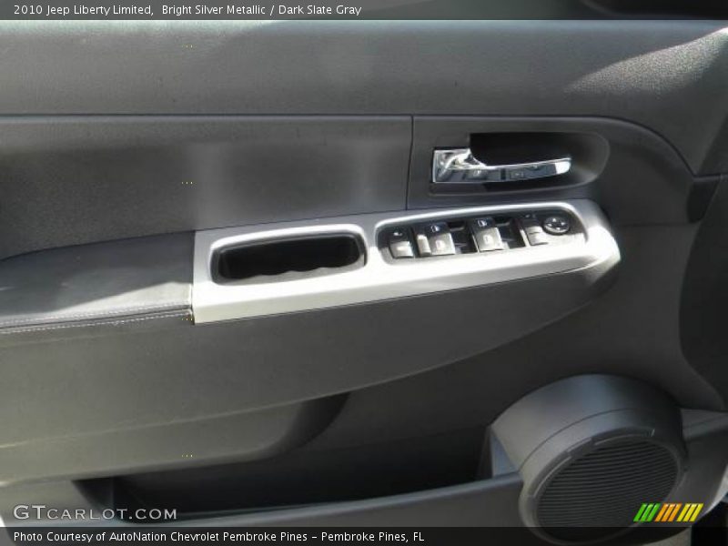 Bright Silver Metallic / Dark Slate Gray 2010 Jeep Liberty Limited