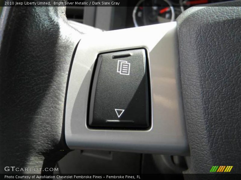 Bright Silver Metallic / Dark Slate Gray 2010 Jeep Liberty Limited