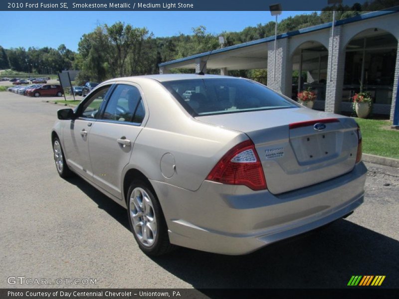 Smokestone Metallic / Medium Light Stone 2010 Ford Fusion SE