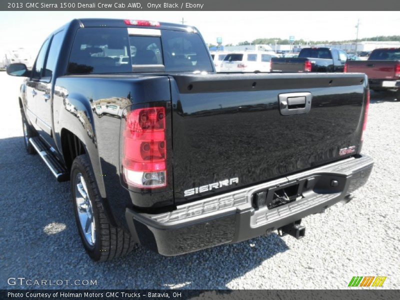 Onyx Black / Ebony 2013 GMC Sierra 1500 Denali Crew Cab AWD