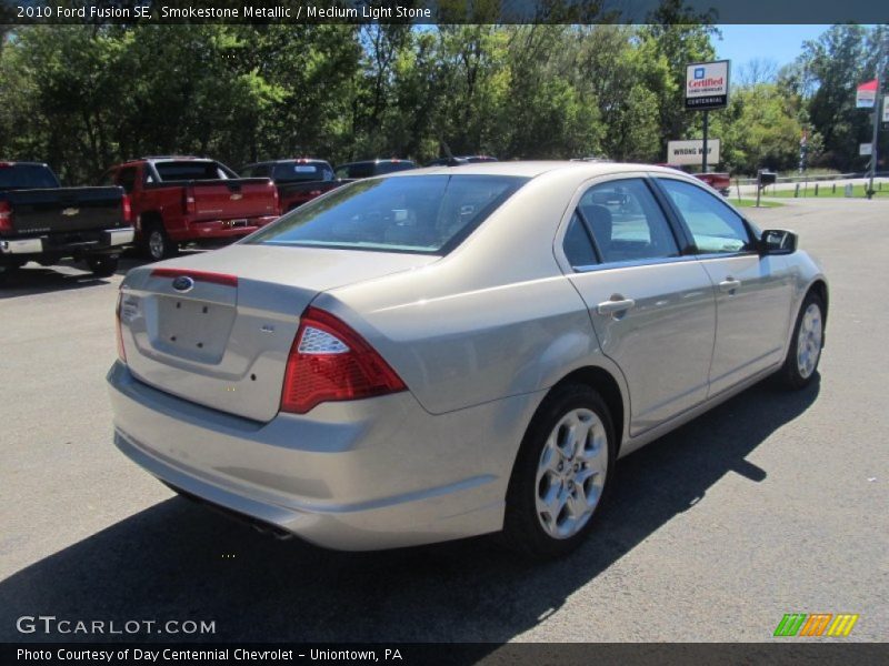 Smokestone Metallic / Medium Light Stone 2010 Ford Fusion SE