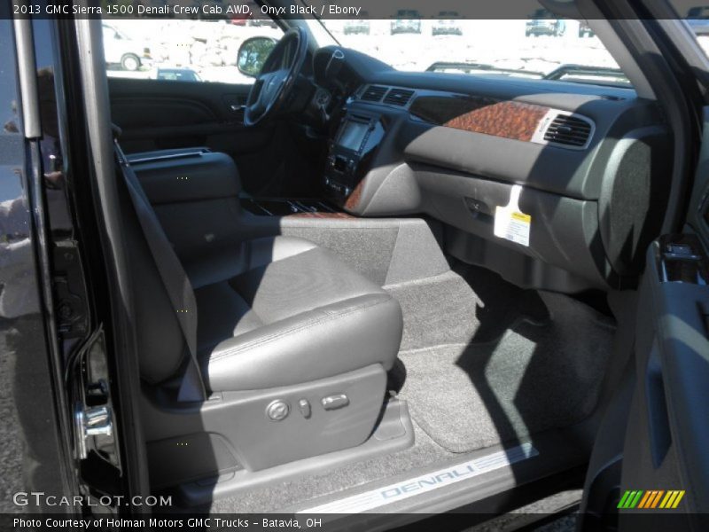 Onyx Black / Ebony 2013 GMC Sierra 1500 Denali Crew Cab AWD