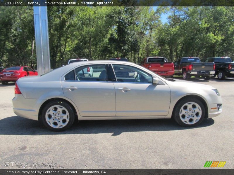 Smokestone Metallic / Medium Light Stone 2010 Ford Fusion SE