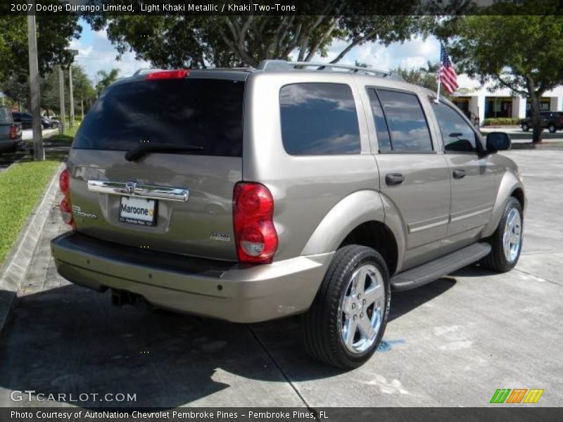 Light Khaki Metallic / Khaki Two-Tone 2007 Dodge Durango Limited