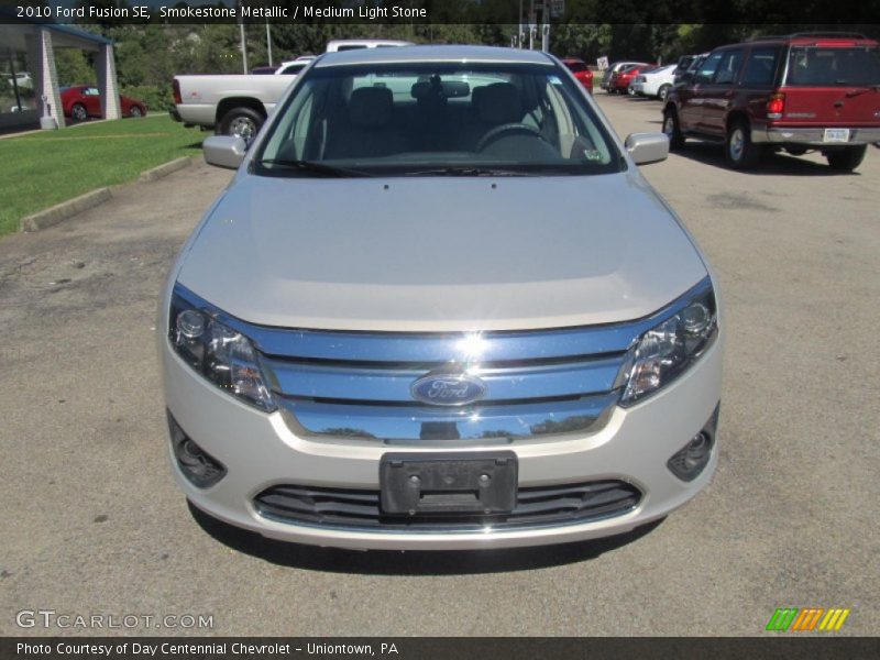 Smokestone Metallic / Medium Light Stone 2010 Ford Fusion SE