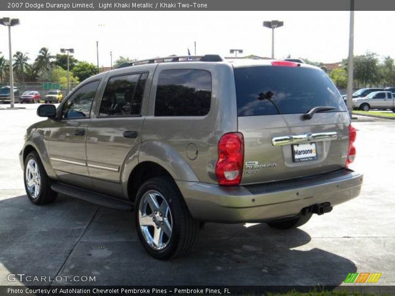 Light Khaki Metallic / Khaki Two-Tone 2007 Dodge Durango Limited