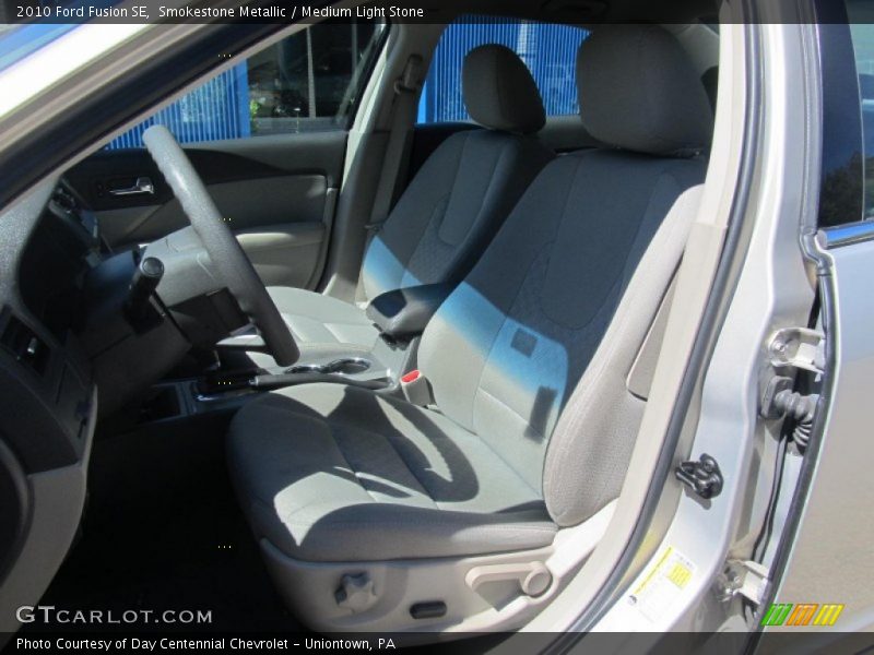 Smokestone Metallic / Medium Light Stone 2010 Ford Fusion SE