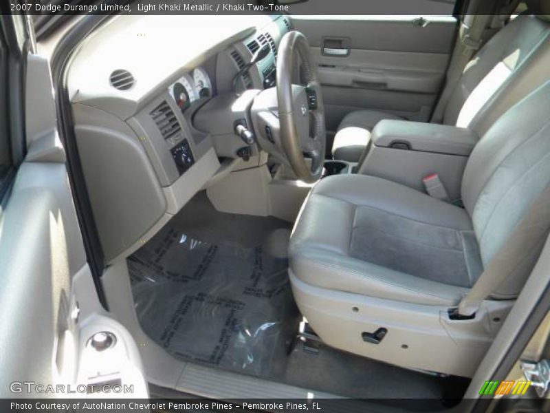  2007 Durango Limited Khaki Two-Tone Interior