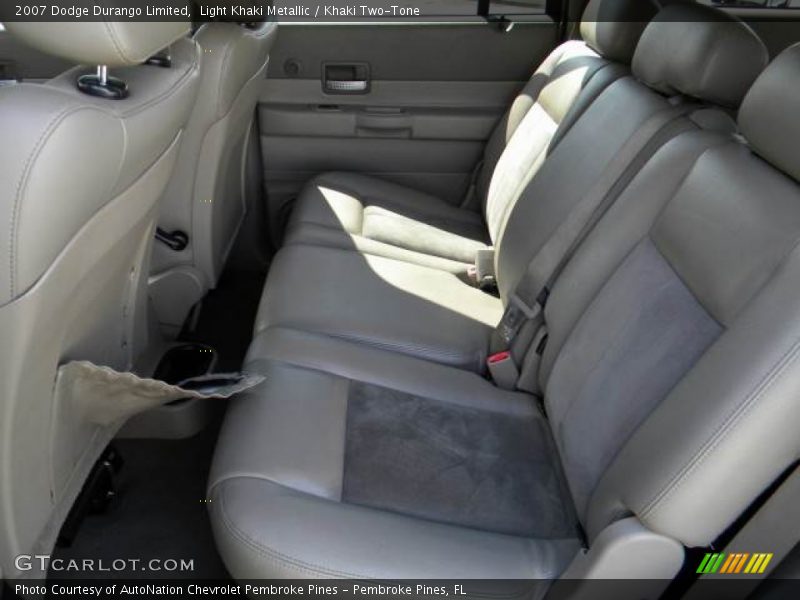  2007 Durango Limited Khaki Two-Tone Interior