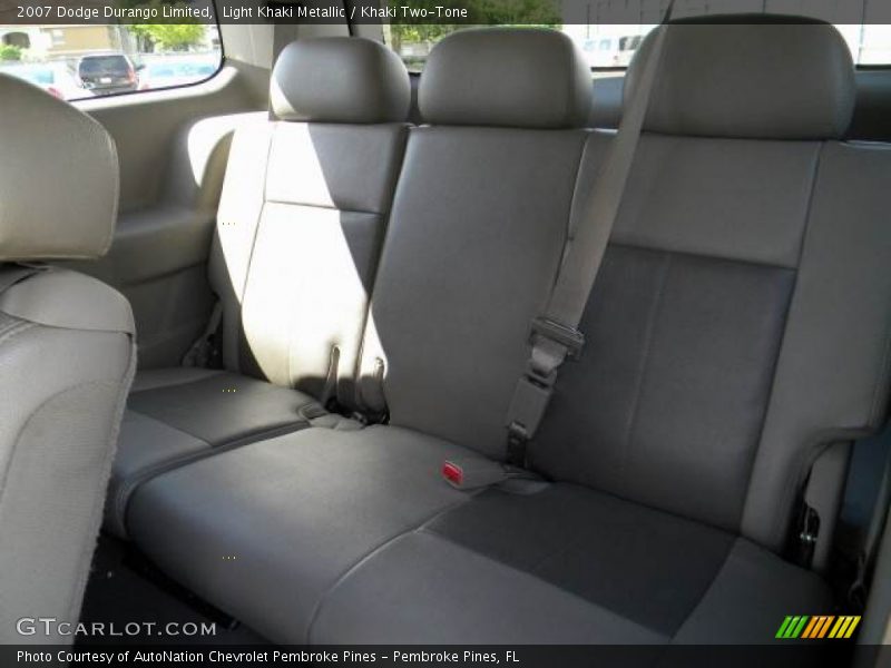 Light Khaki Metallic / Khaki Two-Tone 2007 Dodge Durango Limited