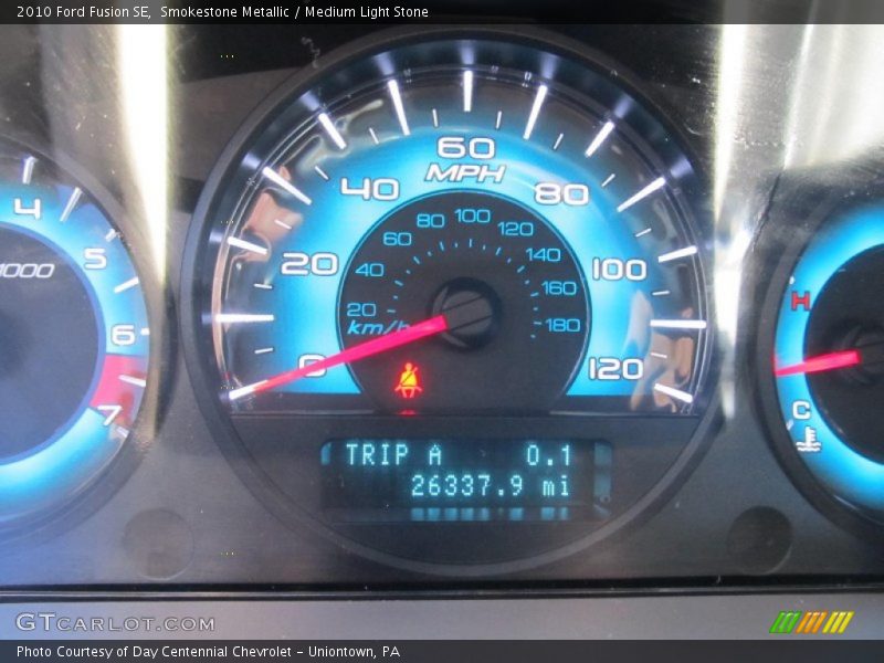 Smokestone Metallic / Medium Light Stone 2010 Ford Fusion SE