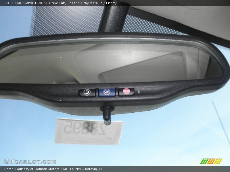 Stealth Gray Metallic / Ebony 2013 GMC Sierra 1500 SL Crew Cab