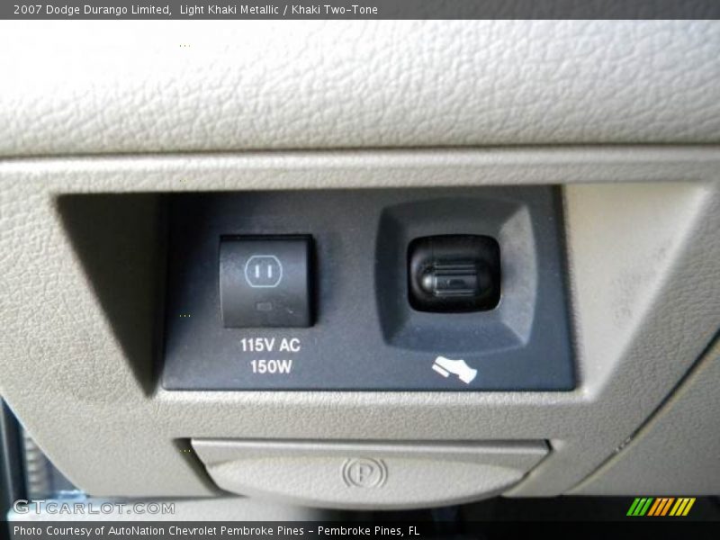 Light Khaki Metallic / Khaki Two-Tone 2007 Dodge Durango Limited