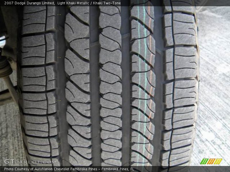 Light Khaki Metallic / Khaki Two-Tone 2007 Dodge Durango Limited