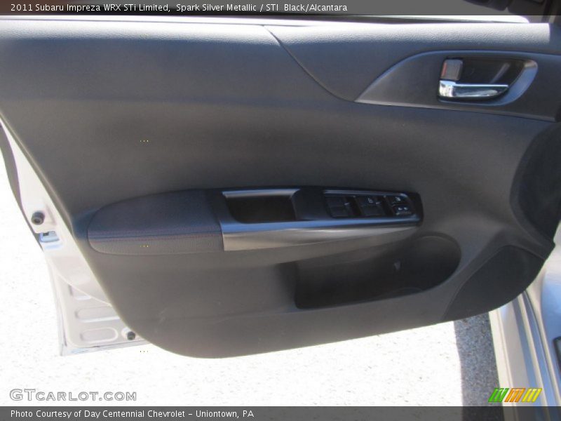 Door Panel of 2011 Impreza WRX STi Limited