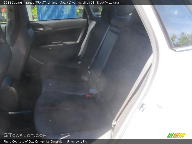 Spark Silver Metallic / STI  Black/Alcantara 2011 Subaru Impreza WRX STi Limited