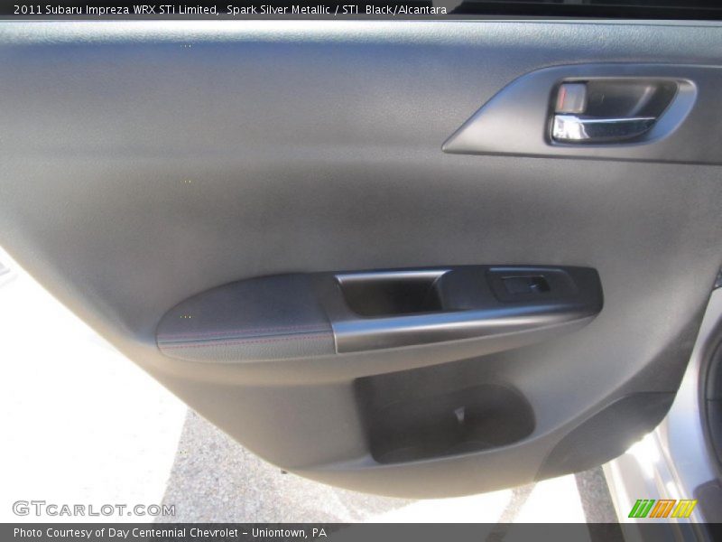 Spark Silver Metallic / STI  Black/Alcantara 2011 Subaru Impreza WRX STi Limited