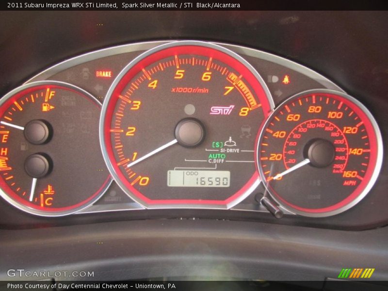  2011 Impreza WRX STi Limited WRX STi Limited Gauges