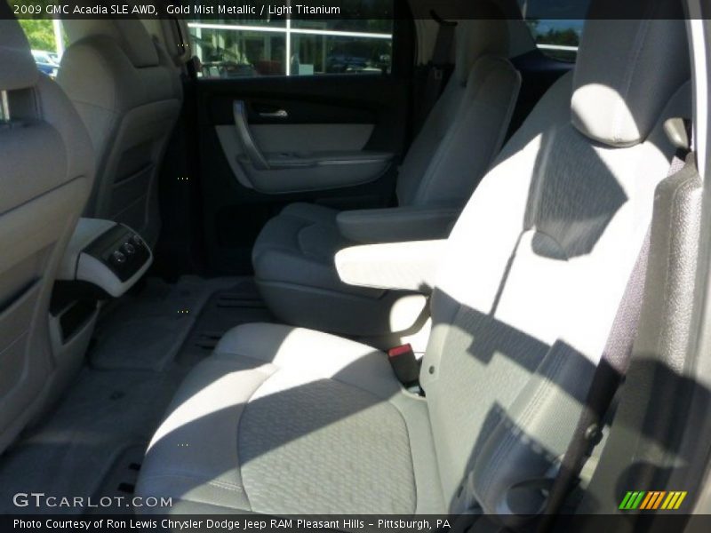 Gold Mist Metallic / Light Titanium 2009 GMC Acadia SLE AWD