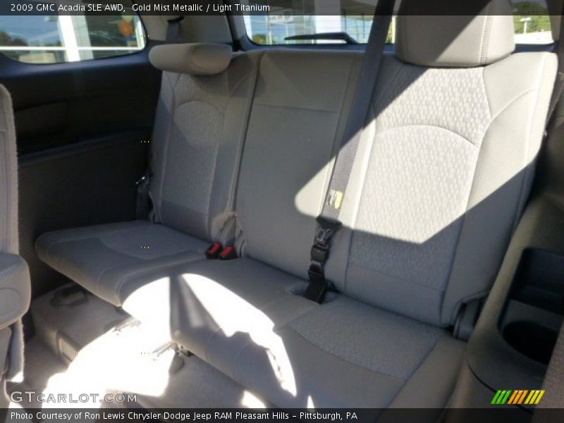 Gold Mist Metallic / Light Titanium 2009 GMC Acadia SLE AWD