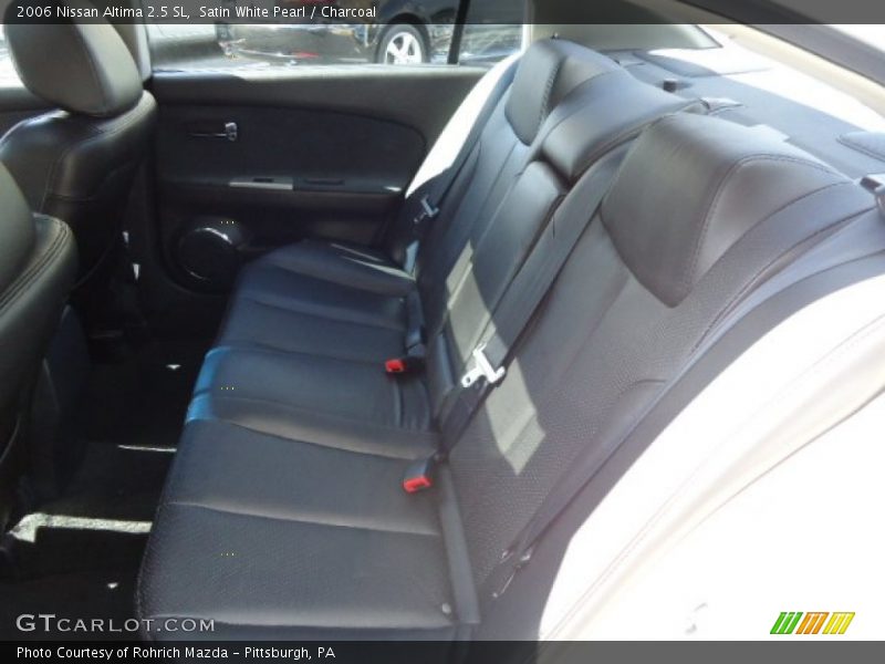 Satin White Pearl / Charcoal 2006 Nissan Altima 2.5 SL
