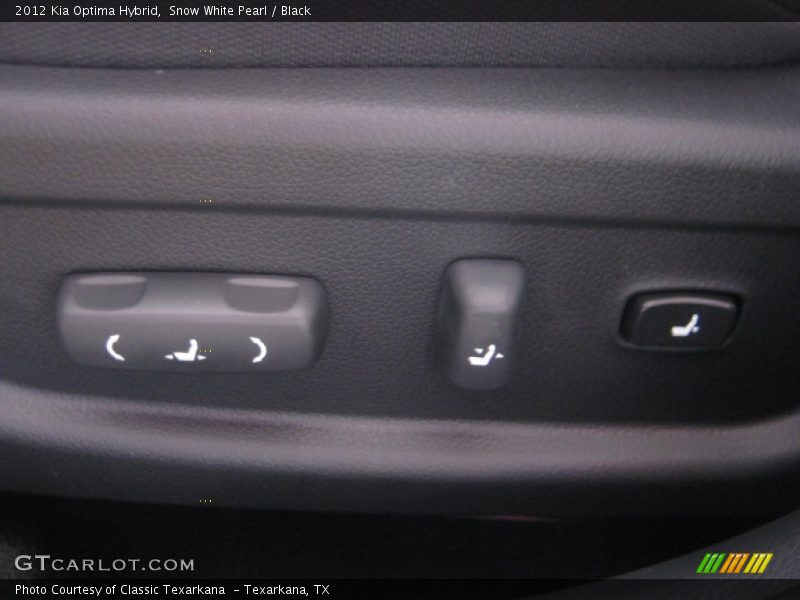 Snow White Pearl / Black 2012 Kia Optima Hybrid