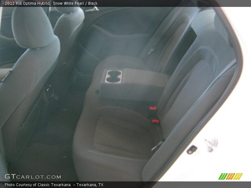 Snow White Pearl / Black 2012 Kia Optima Hybrid