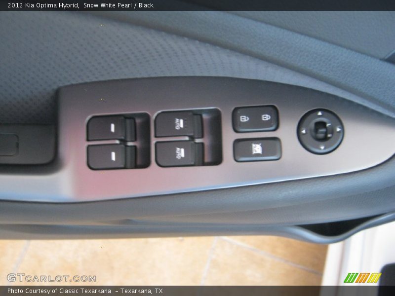 Snow White Pearl / Black 2012 Kia Optima Hybrid