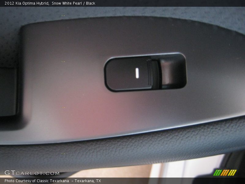 Snow White Pearl / Black 2012 Kia Optima Hybrid