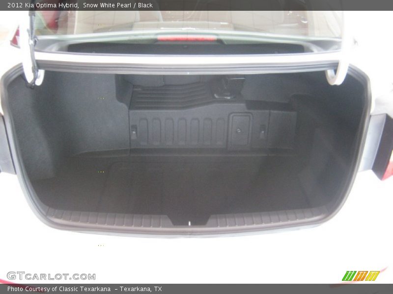 Snow White Pearl / Black 2012 Kia Optima Hybrid