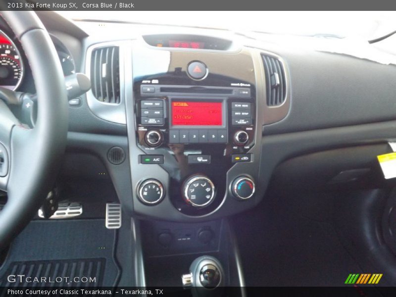 Corsa Blue / Black 2013 Kia Forte Koup SX
